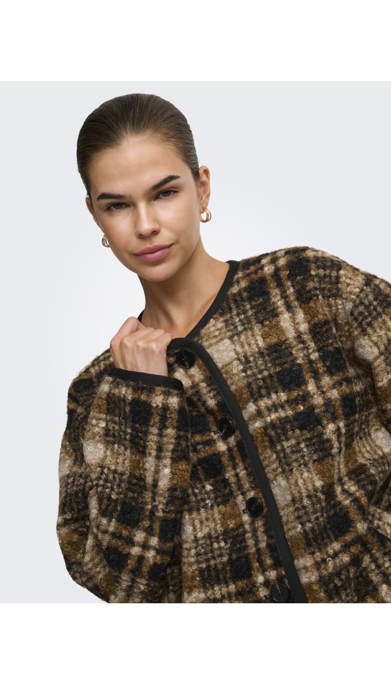 Veste Bouclette Toasted Coconut ONLANNI ONLY - 5 | MULHERES